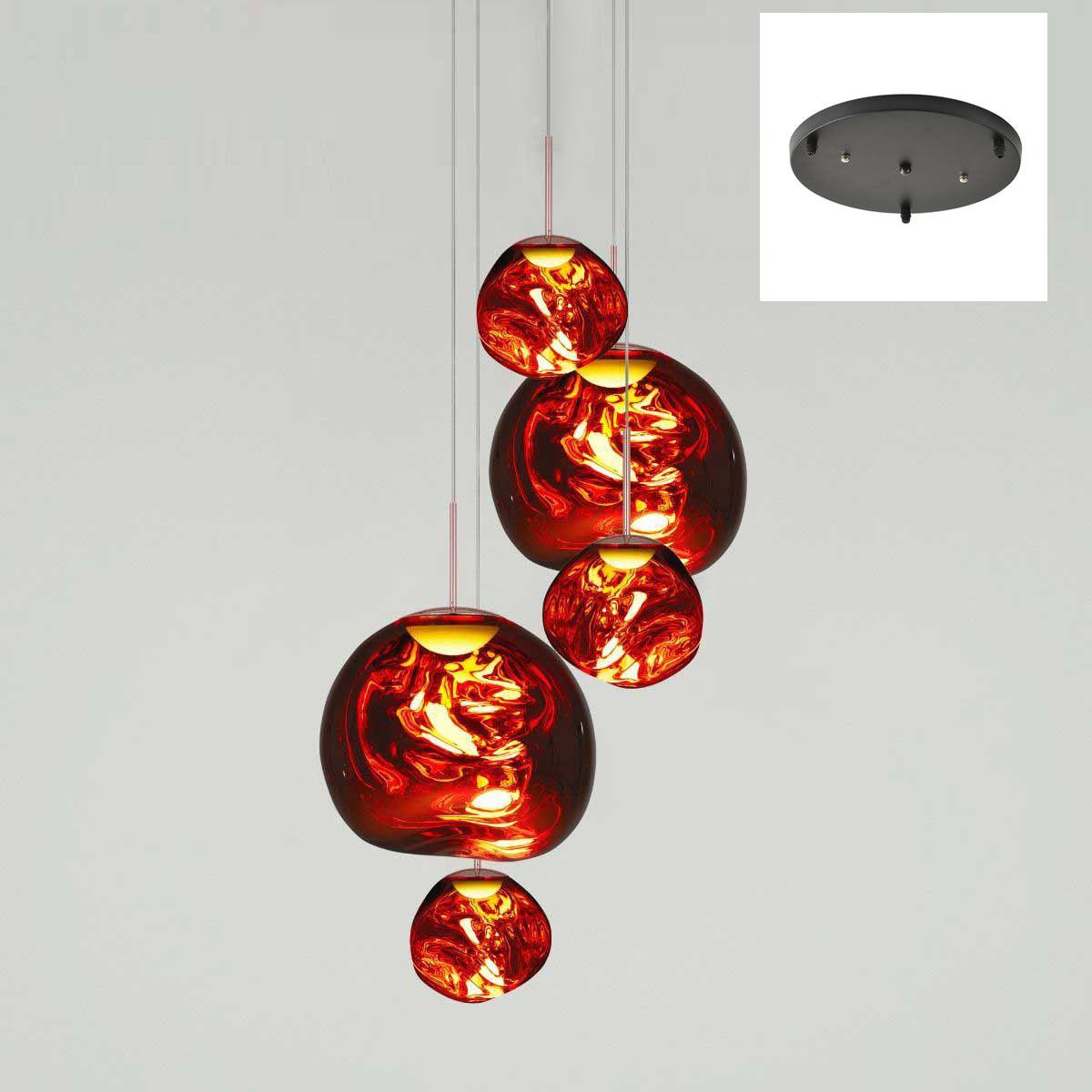 Daria Pendant Lamp Irregular Cluster Sculptural