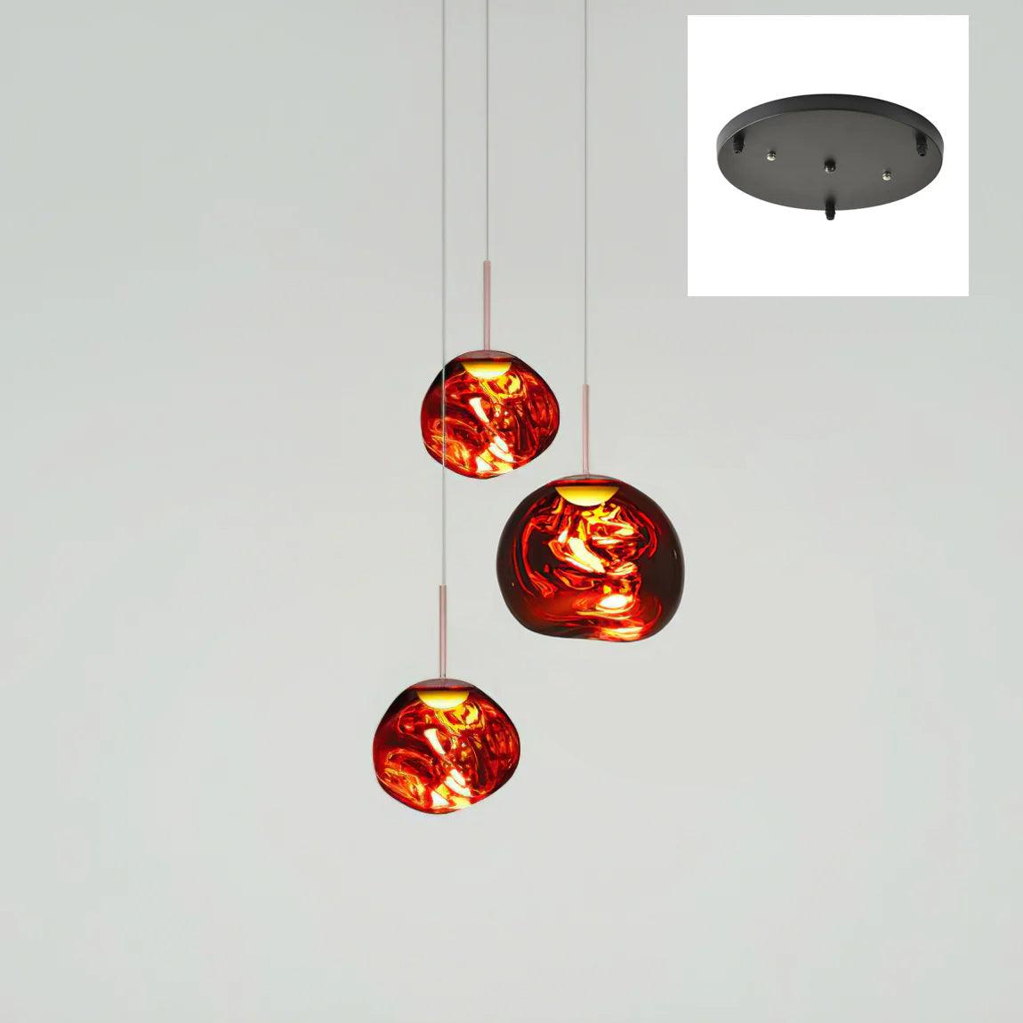 Daria Pendant Lamp Irregular Cluster Sculptural