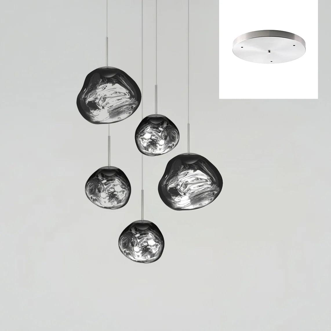 Daria Pendant Lamp Irregular Cluster Sculptural