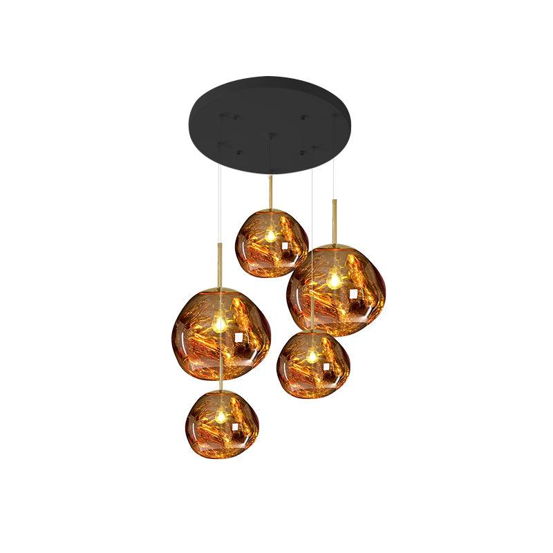 Daria Pendant Lamp Irregular Cluster Sculptural