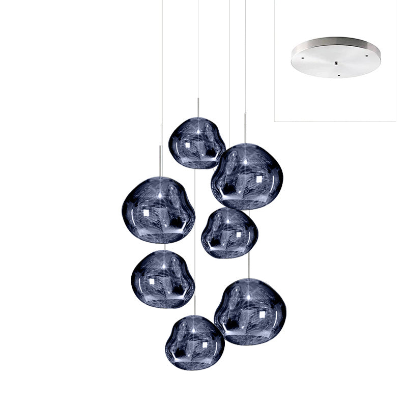 Daria Pendant Lamp Irregular Cluster Sculptural