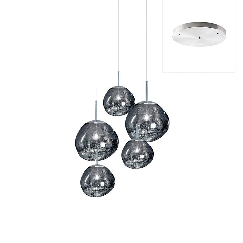 Daria Pendant Lamp Irregular Cluster Sculptural