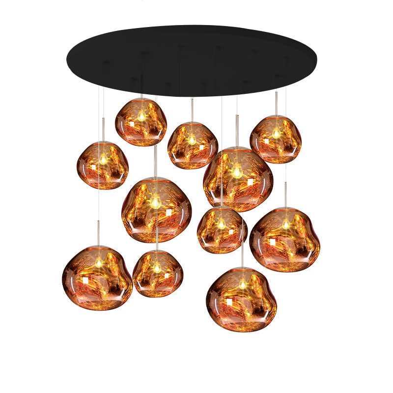 Daria Pendant Lamp Irregular Cluster Sculptural