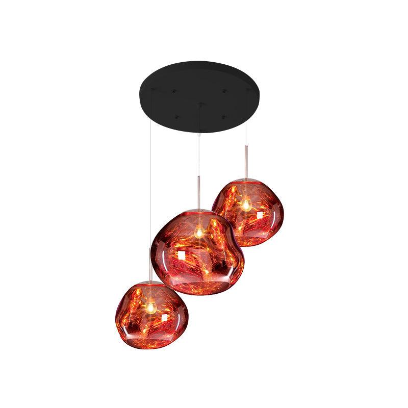 Daria Pendant Lamp Irregular Cluster Sculptural