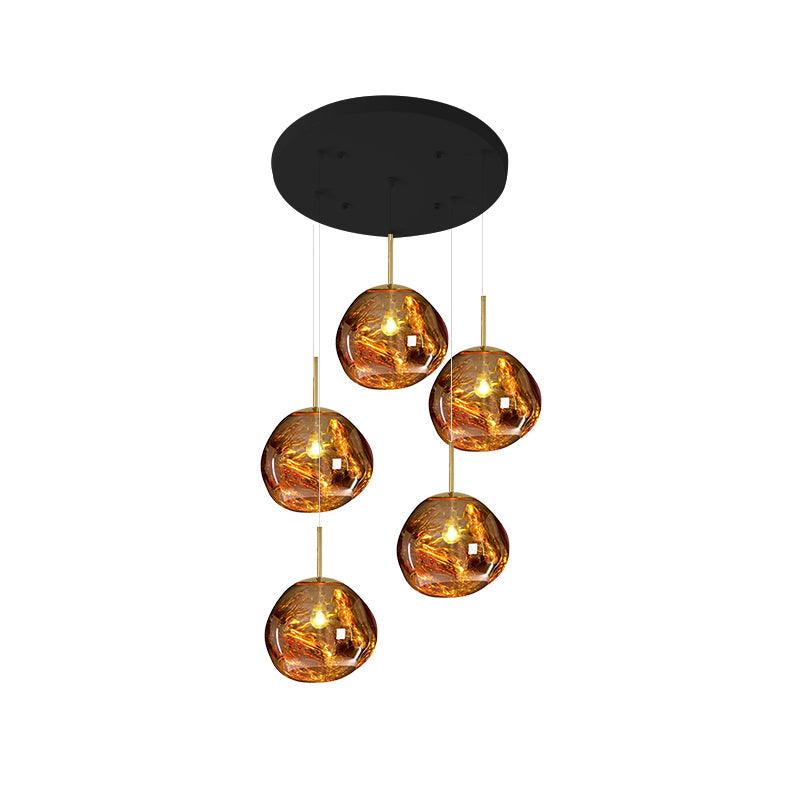 Daria Pendant Lamp Irregular Cluster Sculptural