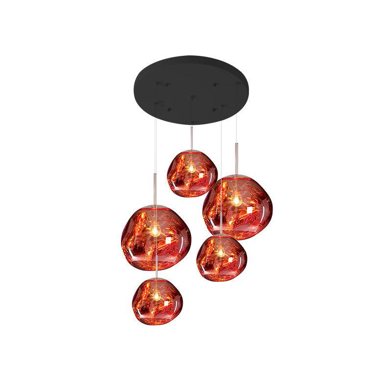 Daria Pendant Lamp Irregular Cluster Sculptural