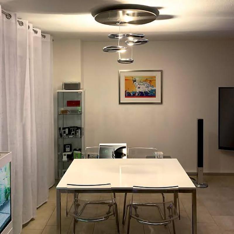 Orinanelle Chandelier Aluminum Sculptural