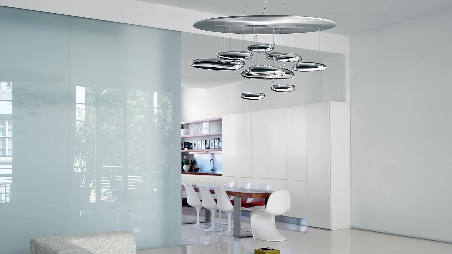 Orinanelle Chandelier Aluminum Sculptural