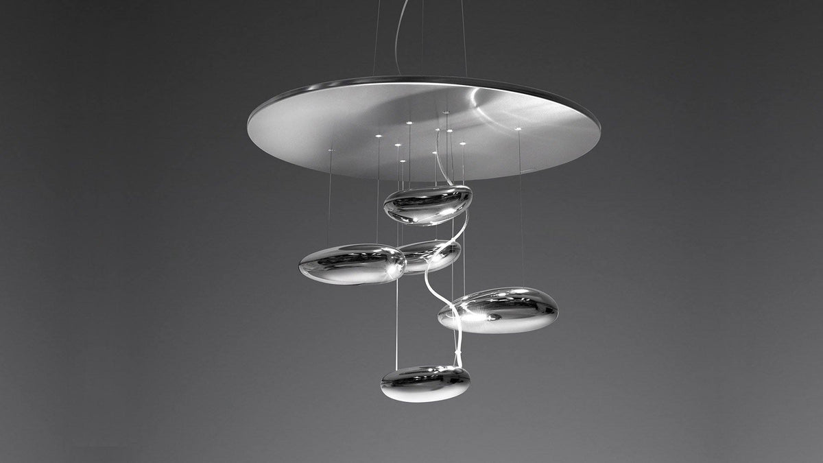 Orinanelle Chandelier Aluminum Sculptural