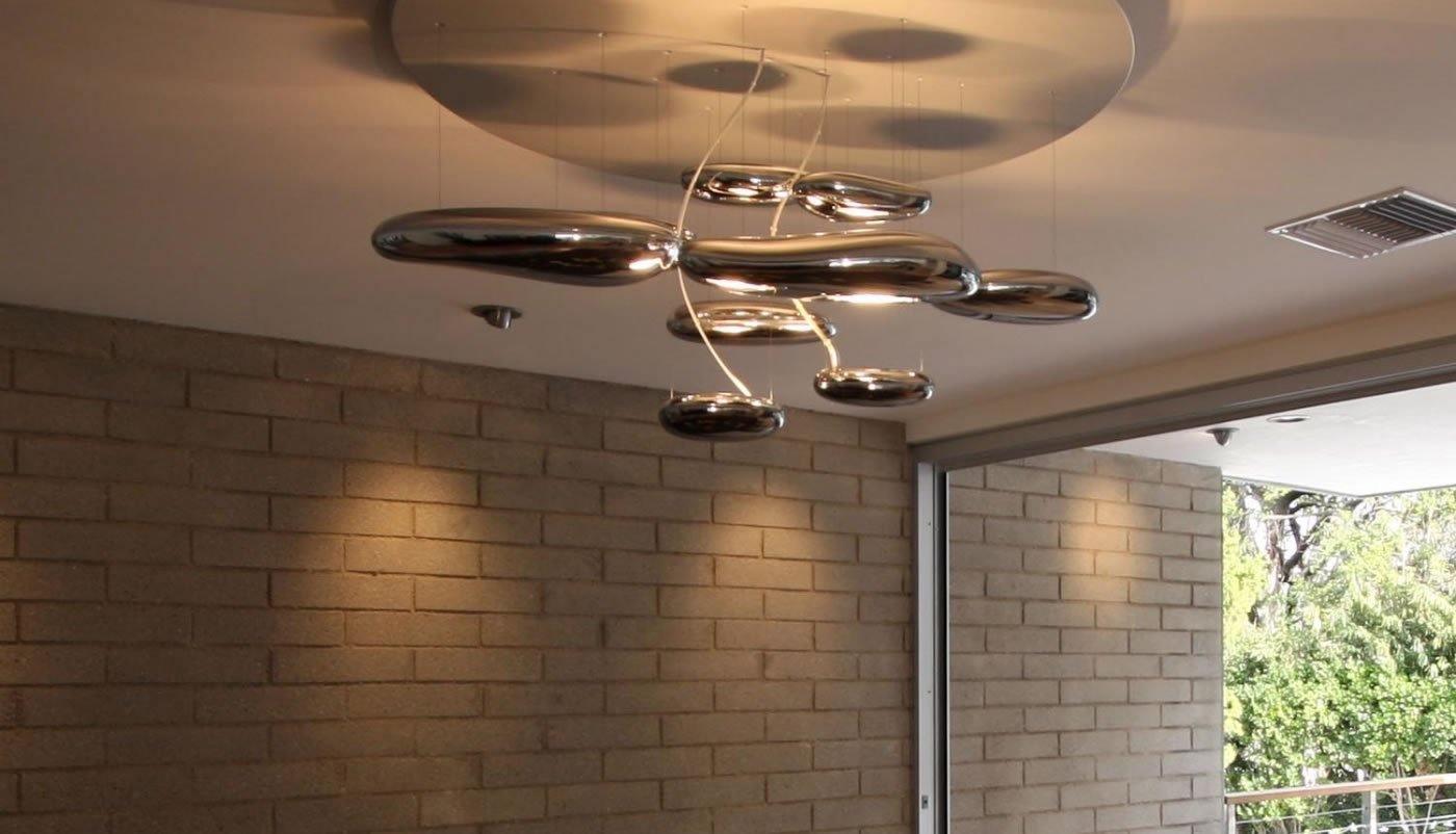 Orinanelle Chandelier Aluminum Sculptural