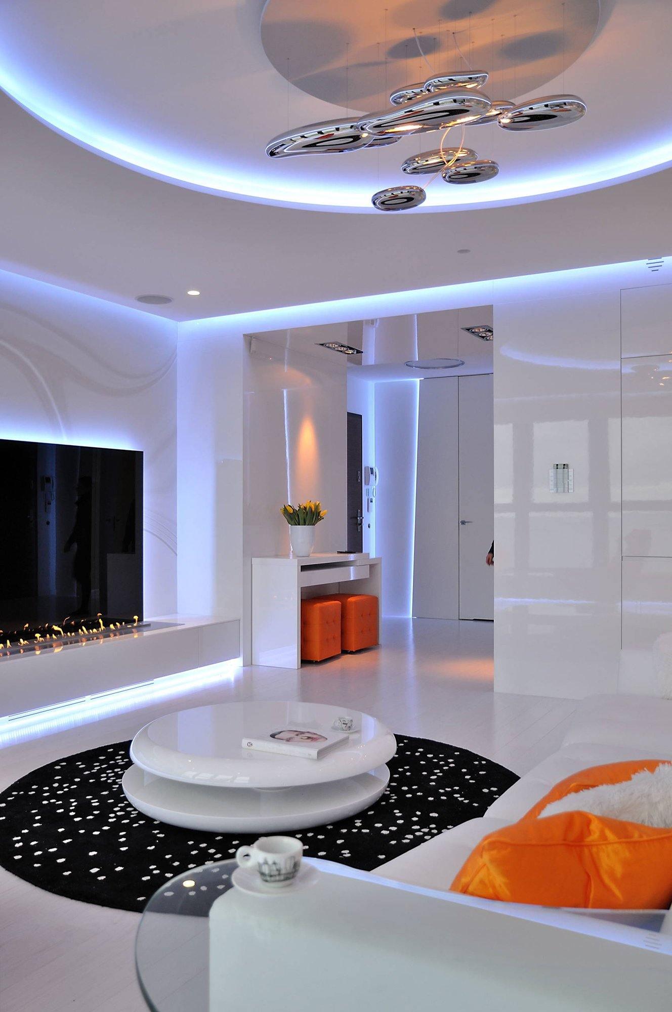 Orinanelle Chandelier Aluminum Sculptural