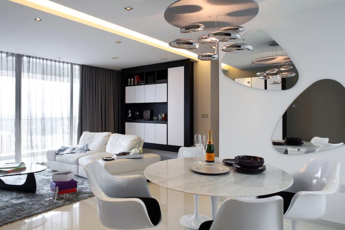 Orinanelle Chandelier Aluminum Sculptural