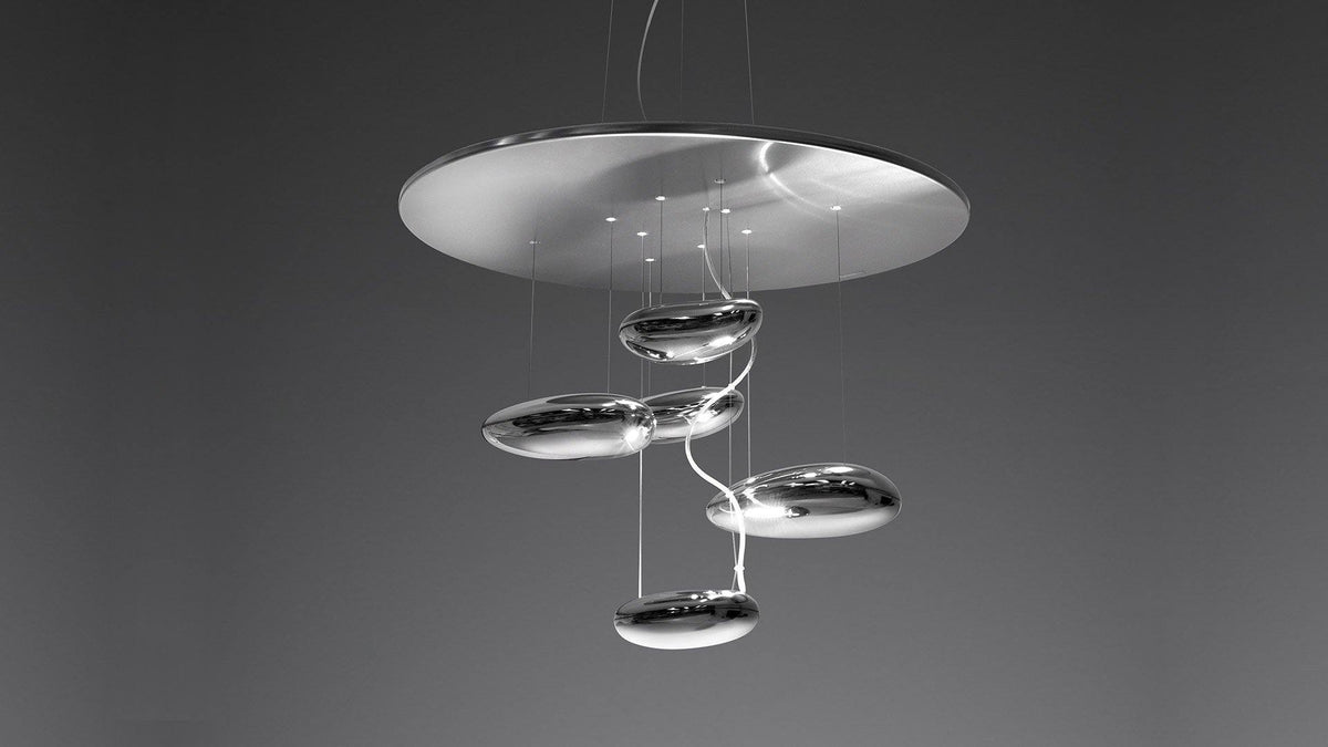 Orinanelle Chandelier Aluminum Sculptural