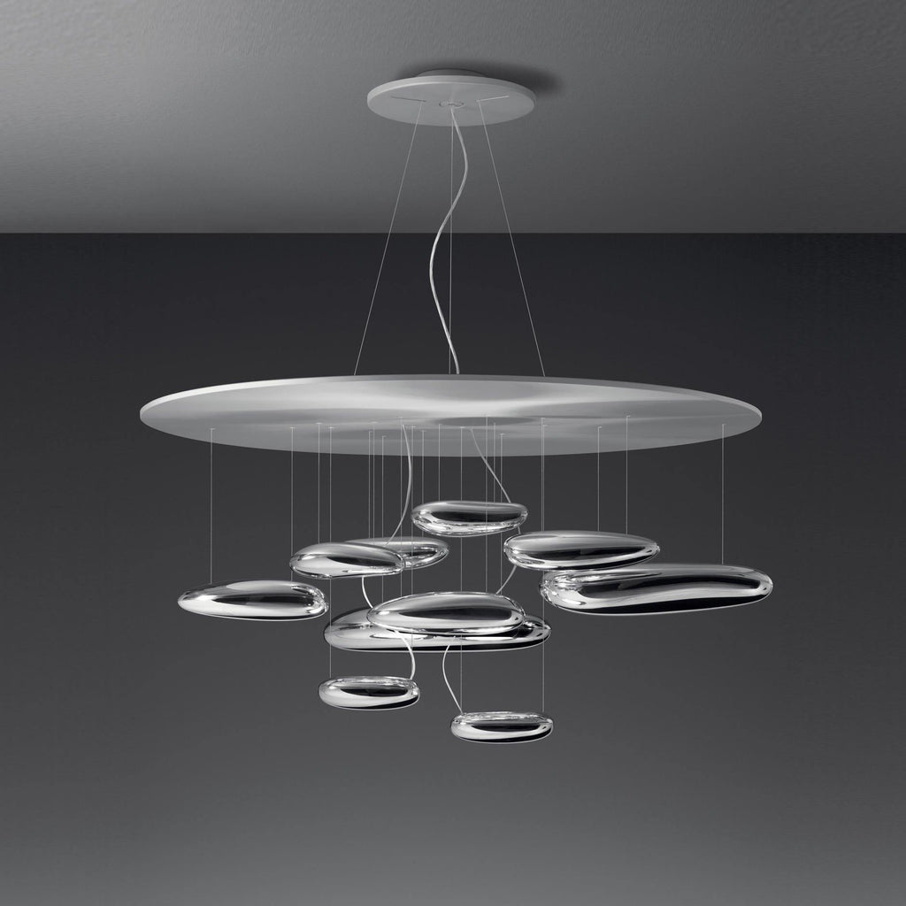 Orinanelle Chandelier Aluminum Sculptural