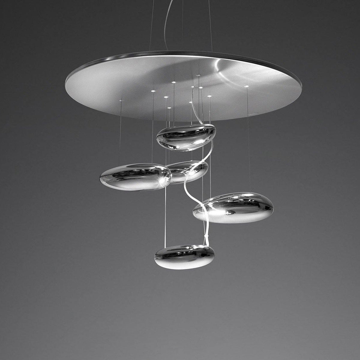 Orinanelle Chandelier Aluminum Sculptural