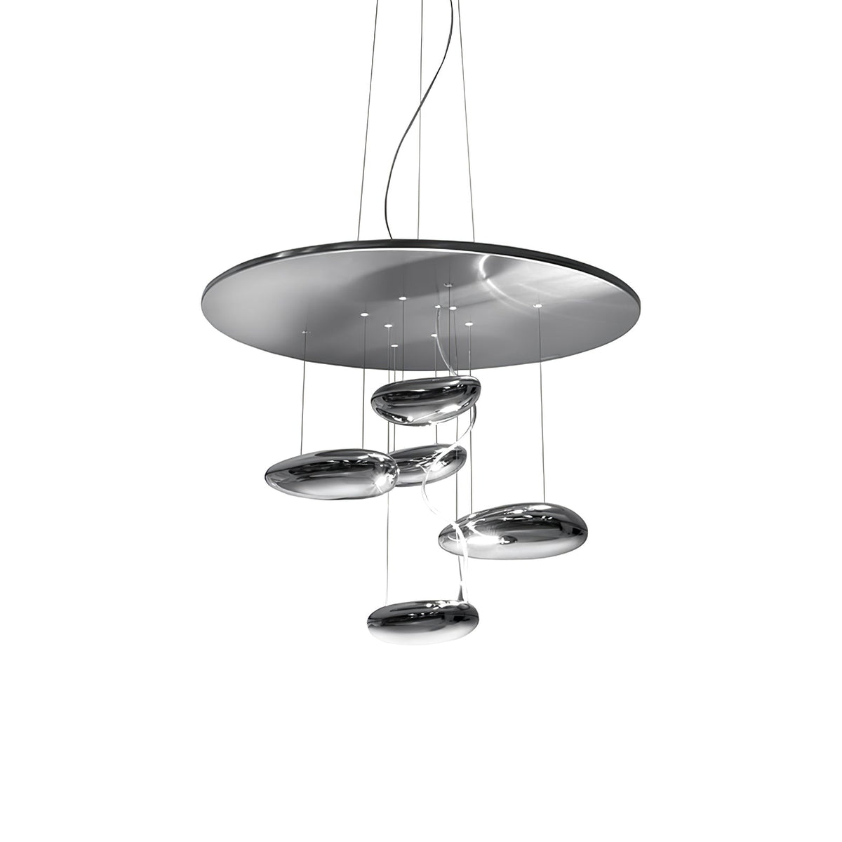 Orinanelle Chandelier Aluminum Sculptural