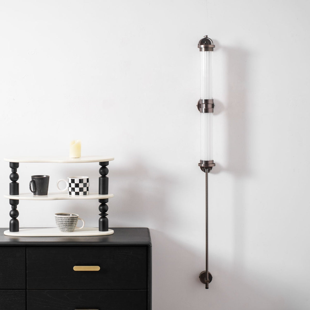 Eirirella Premium Nordic Art Vertical Glass Sconce Wall Lamp