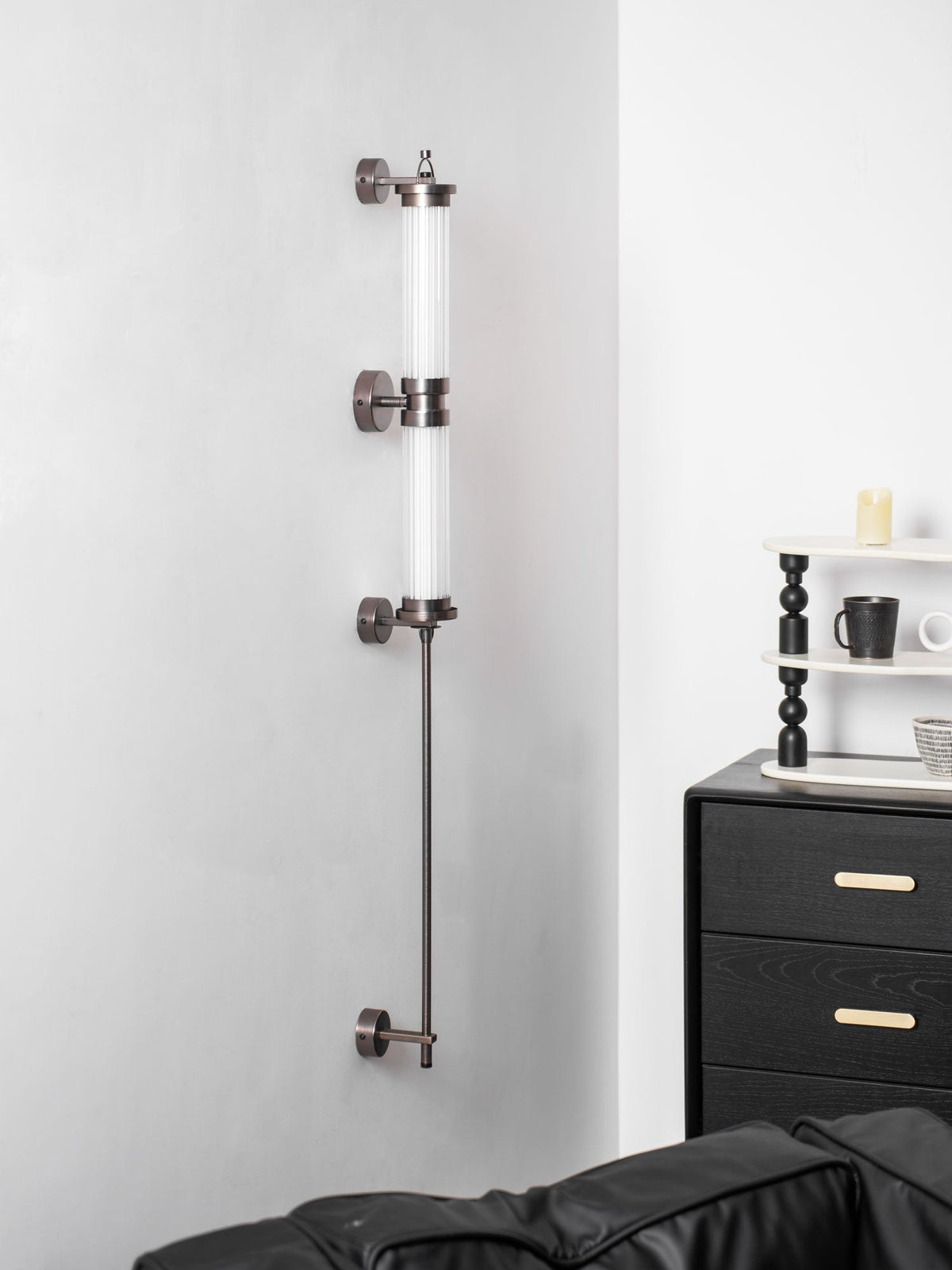 Eirirella Premium Nordic Art Vertical Glass Sconce Wall Lamp