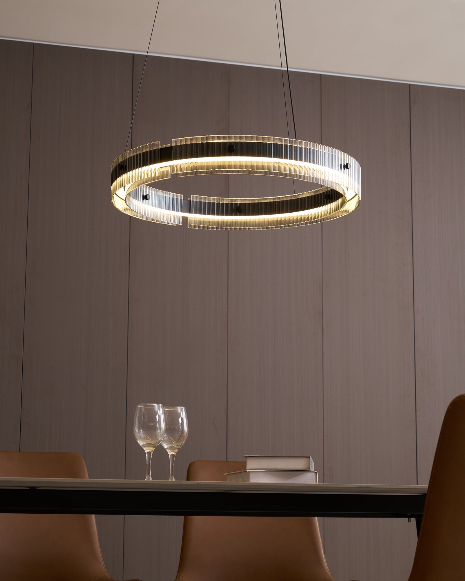 Veliviel Chandelier Ring Minimalist LED