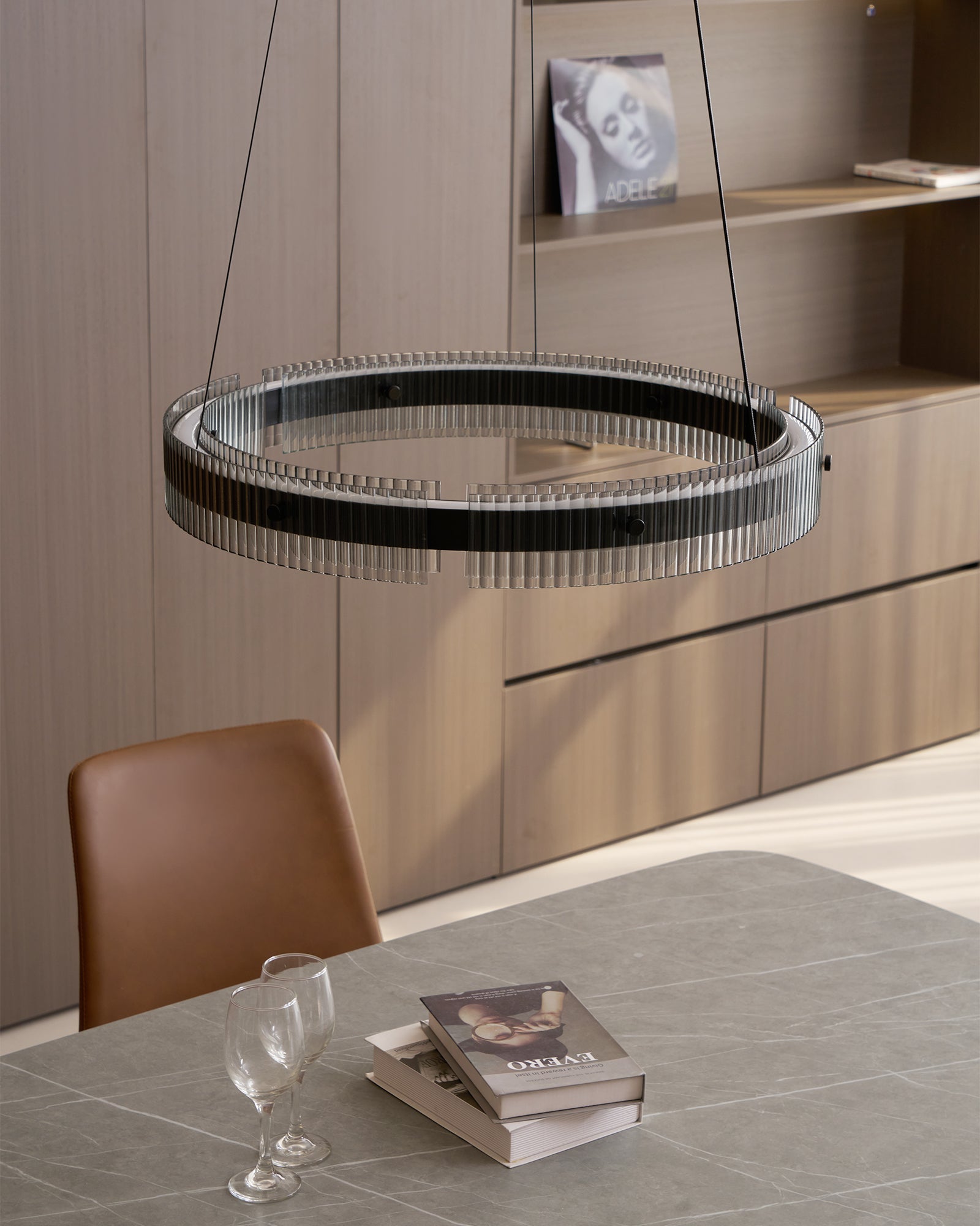 Veliviel Chandelier Ring Minimalist LED