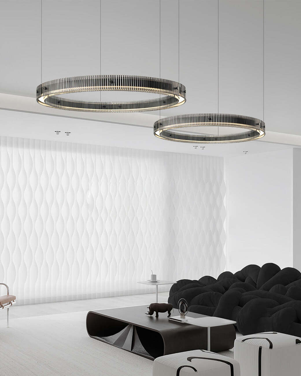 Veliviel Chandelier Ring Minimalist LED