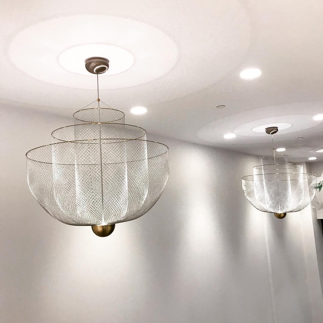 Terielissa Chandelier Meshmatics Hanging Radiant