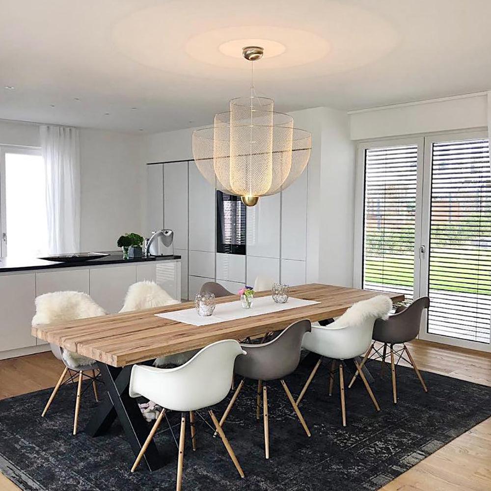 Terielissa Chandelier Meshmatics Hanging Radiant