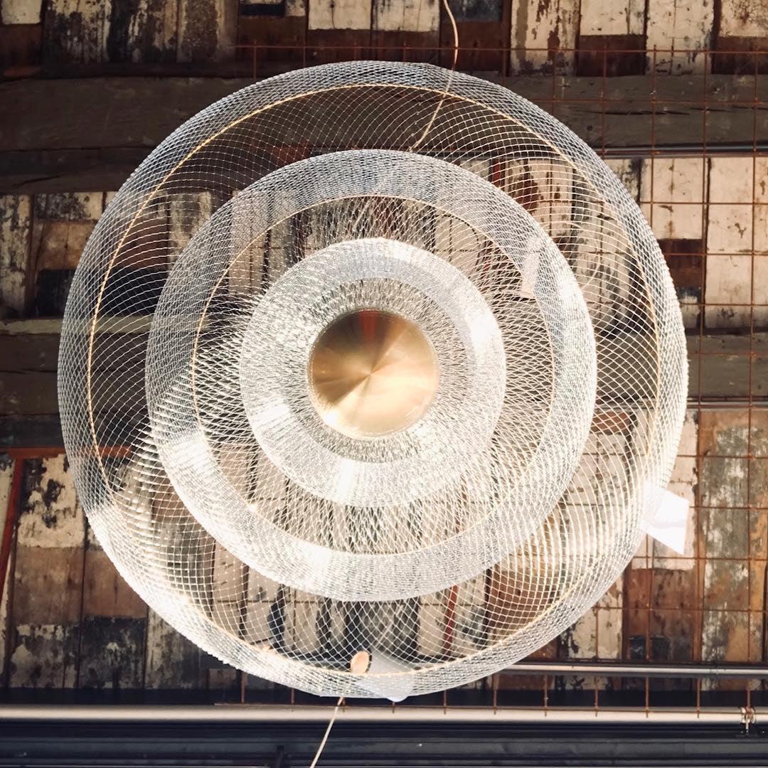 Terielissa Chandelier Meshmatics Hanging Radiant