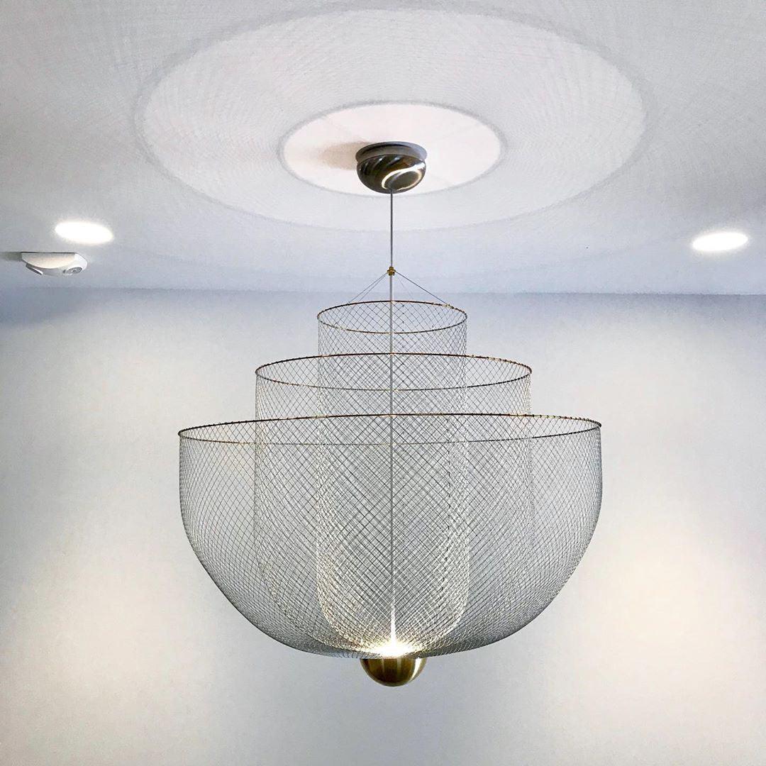 Terielissa Chandelier Meshmatics Hanging Radiant
