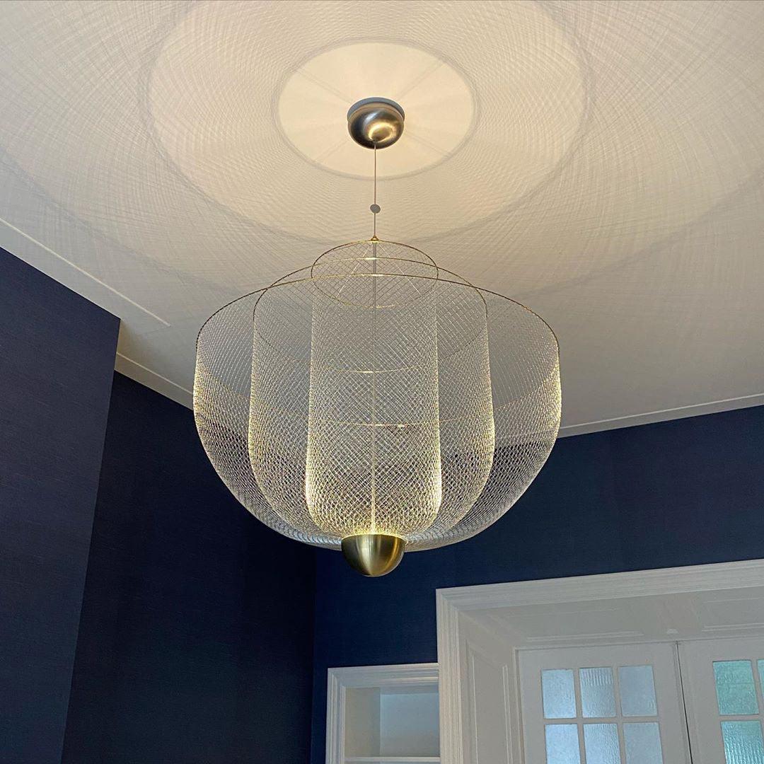 Terielissa Chandelier Meshmatics Hanging Radiant