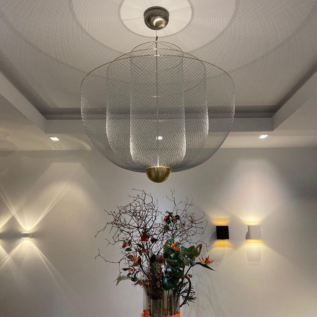 Terielissa Chandelier Meshmatics Hanging Radiant