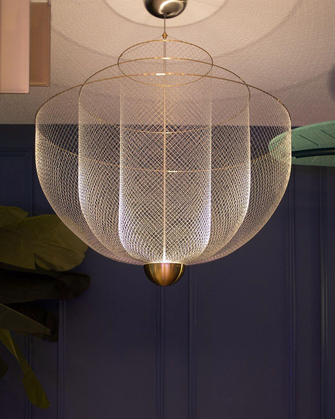 Terielissa Chandelier Meshmatics Hanging Radiant