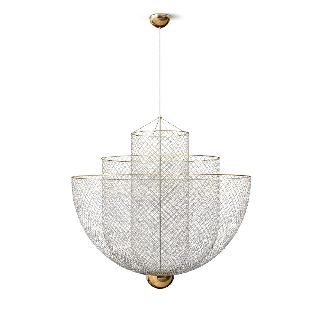 Terielissa Chandelier Meshmatics Hanging Radiant
