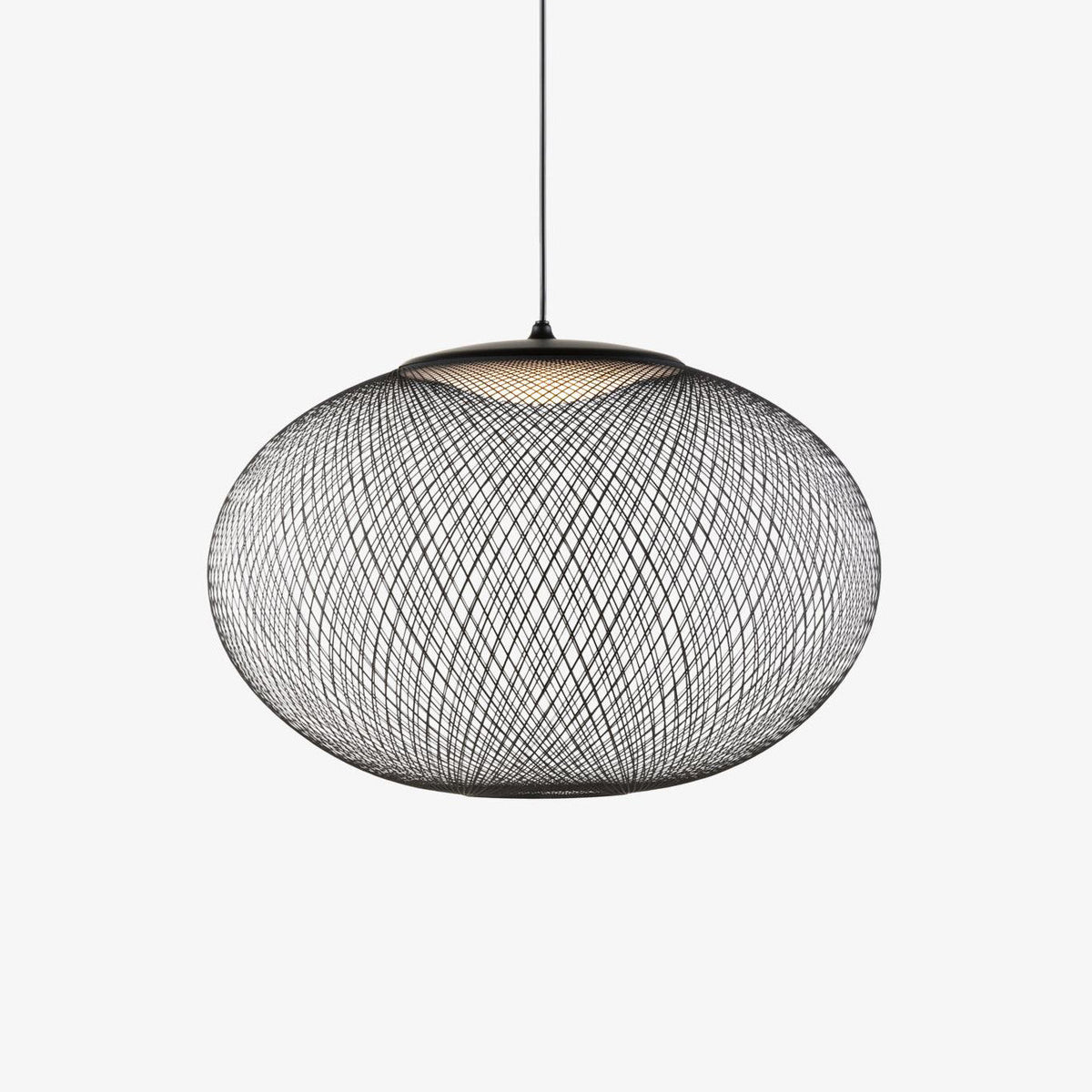 Orelenira Pendant Lamp Metallic Mesh Black