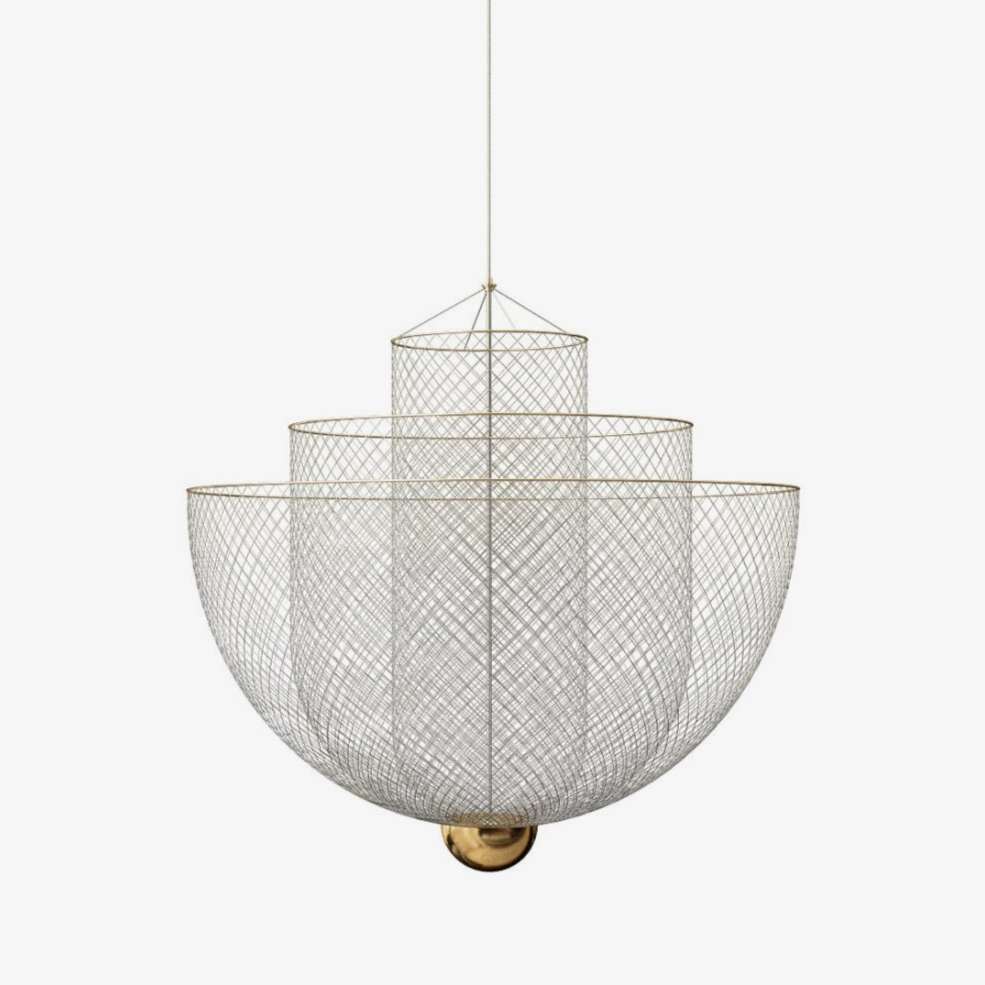 Terielissa Chandelier Meshmatics Hanging Radiant
