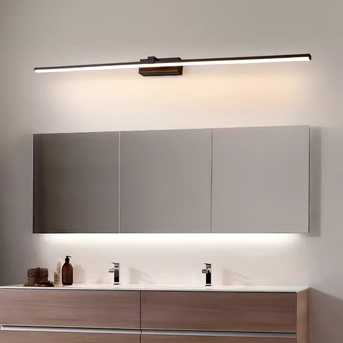 Yume Linear Modern Minimalist Mirror Wall Light