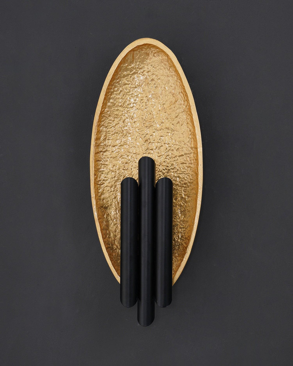 Aurerielle Wall Sconce Gold Black Minimalist