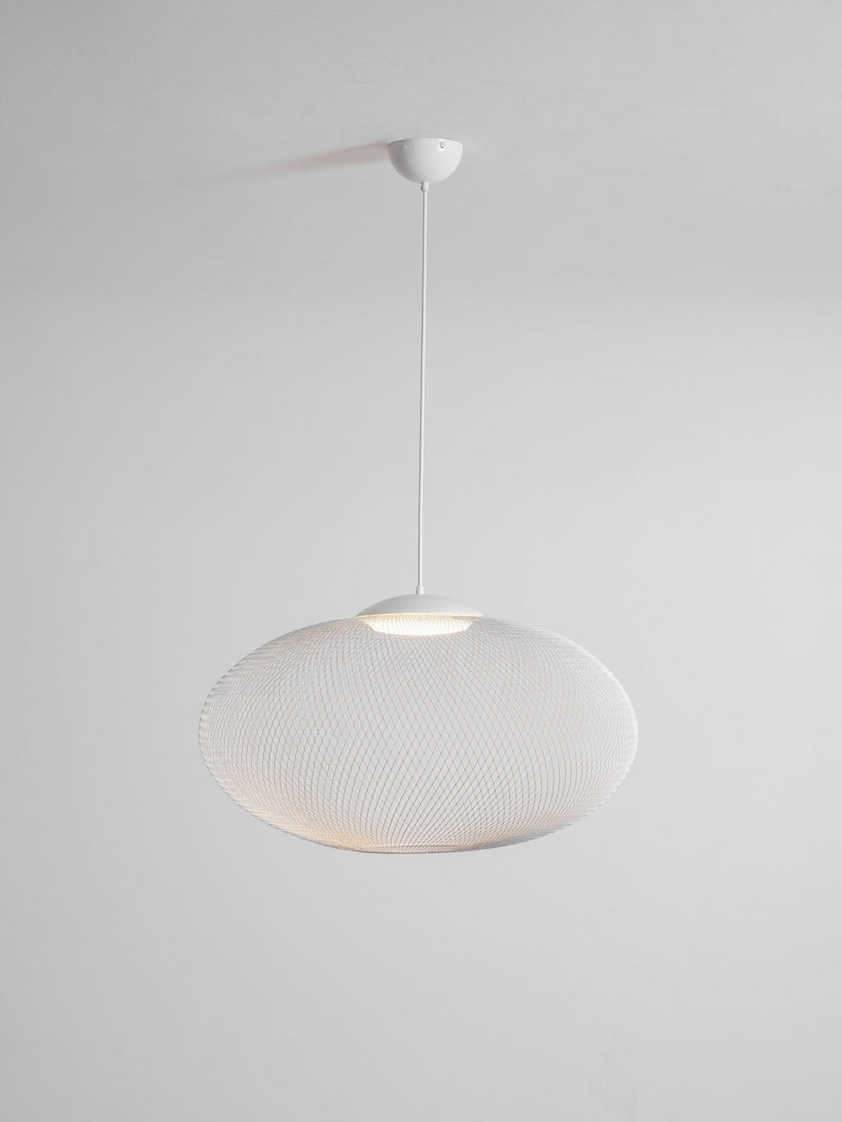 Orelenira Pendant Lamp Metallic Mesh Black