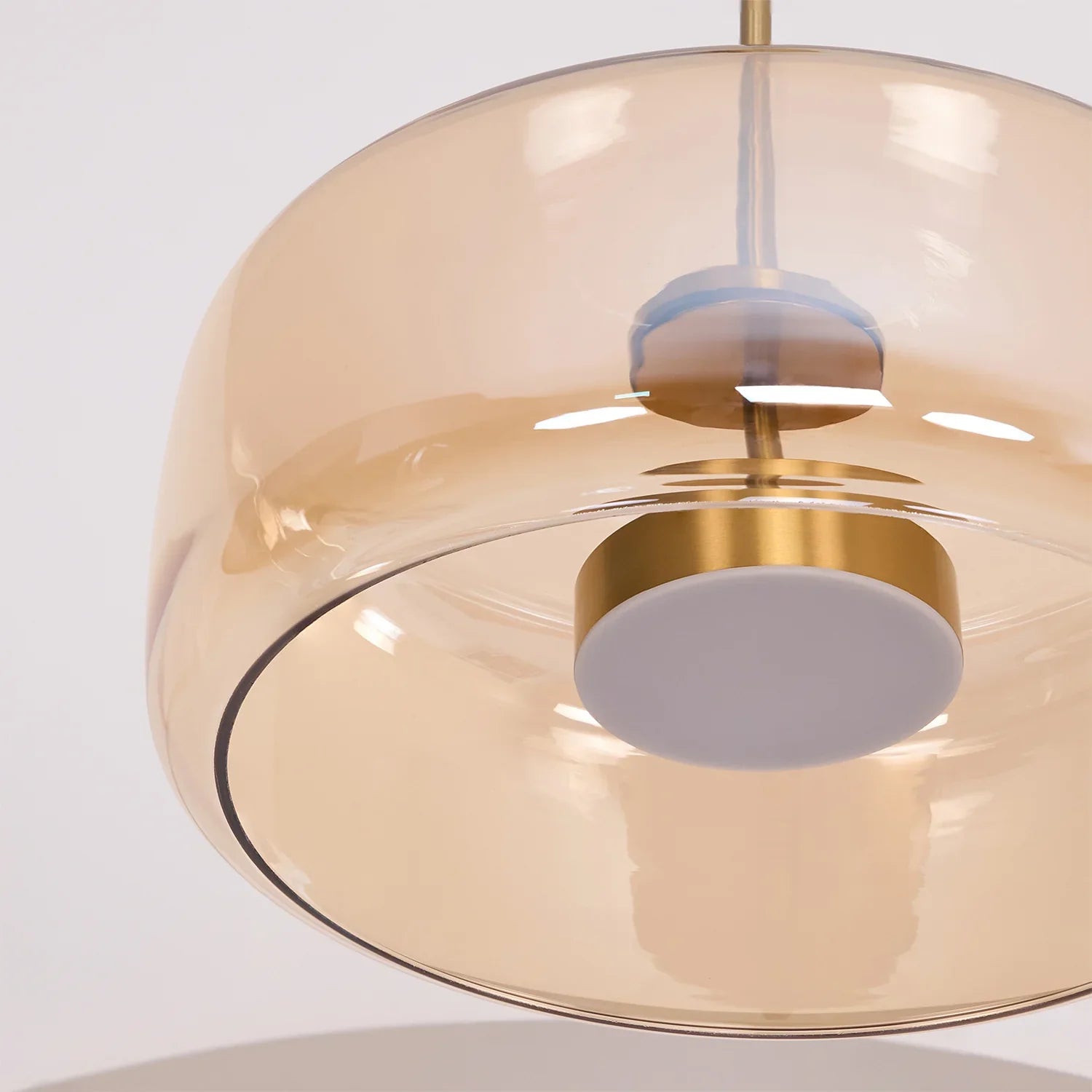 Aria Pendant Light Glass Morden Living Room - Neutral Decor
