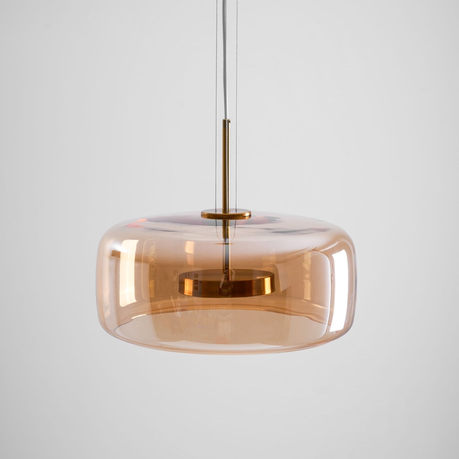Obsidian Modern Glass Pendant Light
