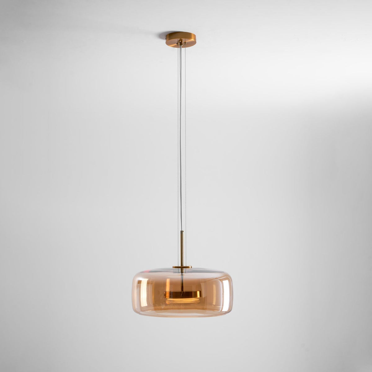 Obsidian Modern Glass Pendant Light