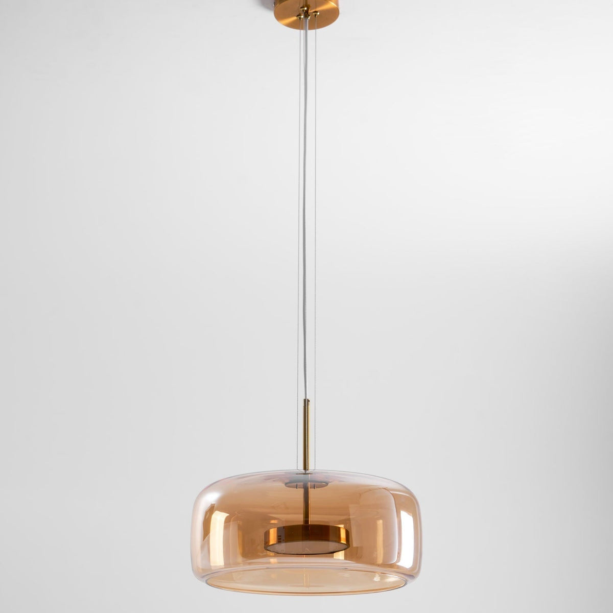 Obsidian Modern Glass Pendant Light