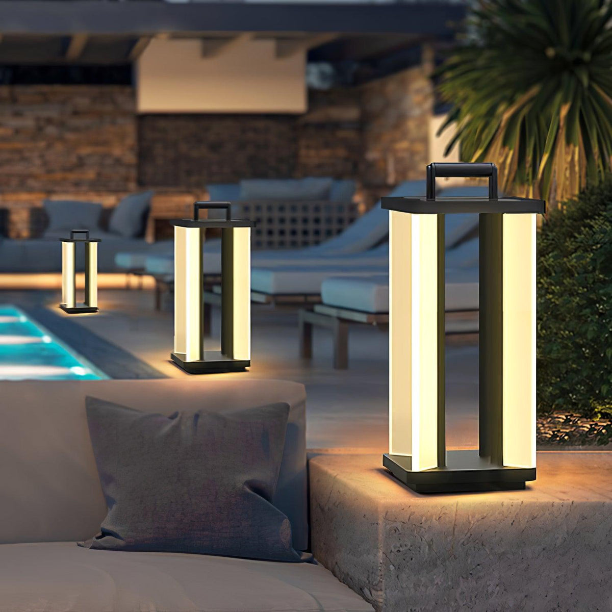 Yael Vintage Industrial Unique Outdoor Light