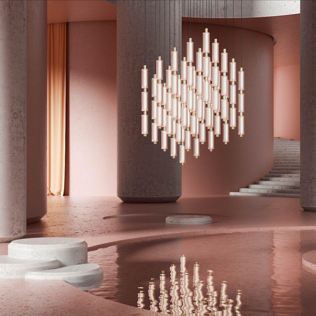 Nirarira Acrylic Industrial Pendant Light