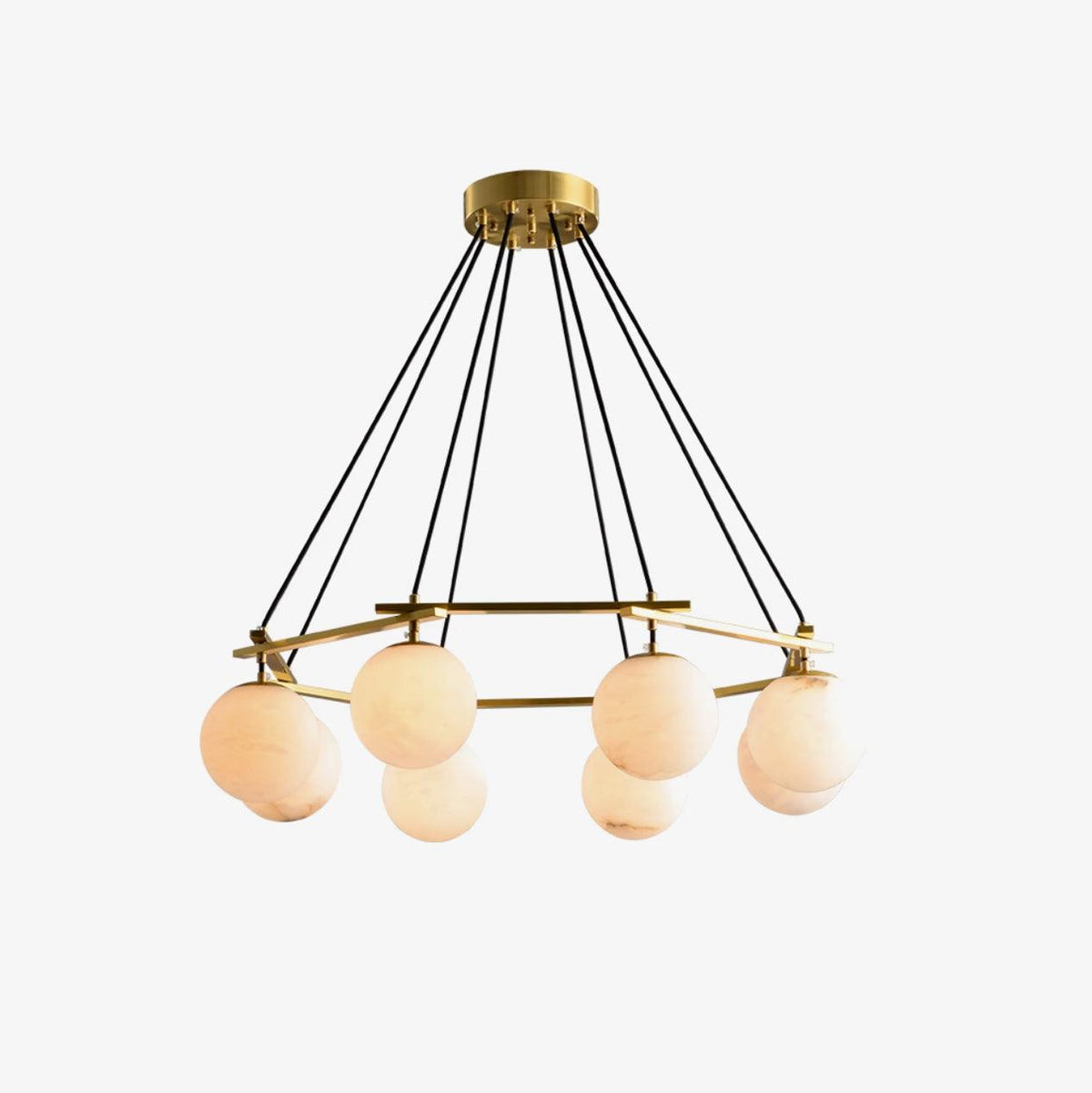Eirarira Alabaster Chandelier Light