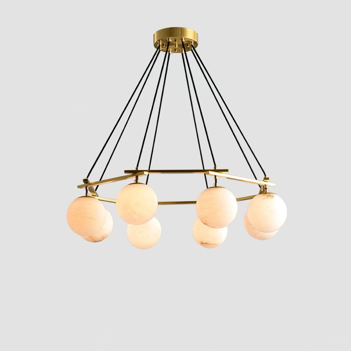 Eirarira Alabaster Chandelier Light
