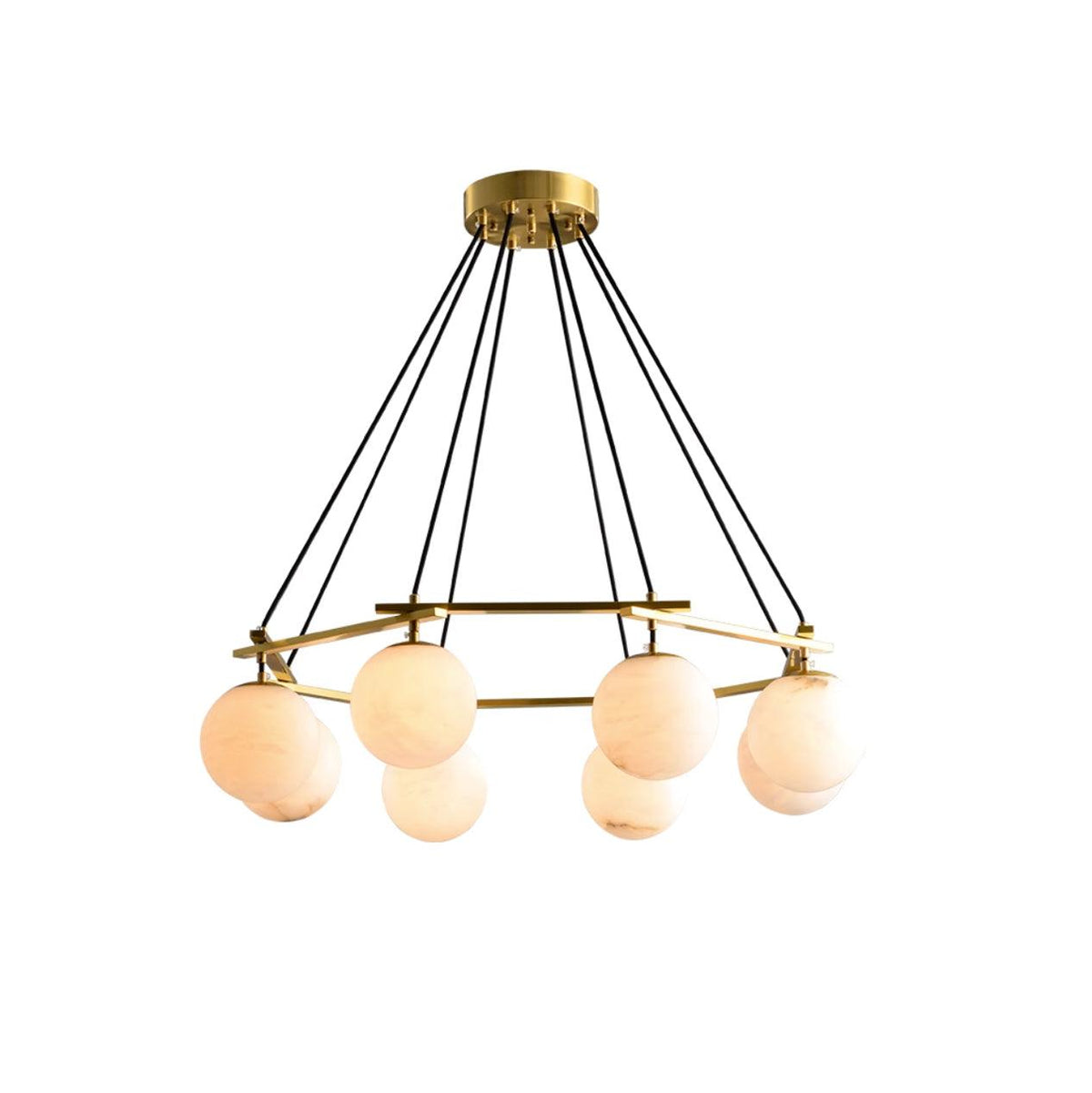 Eirarira Alabaster Chandelier Light