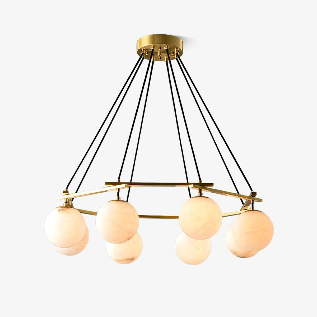 Eirarira Alabaster Chandelier Light