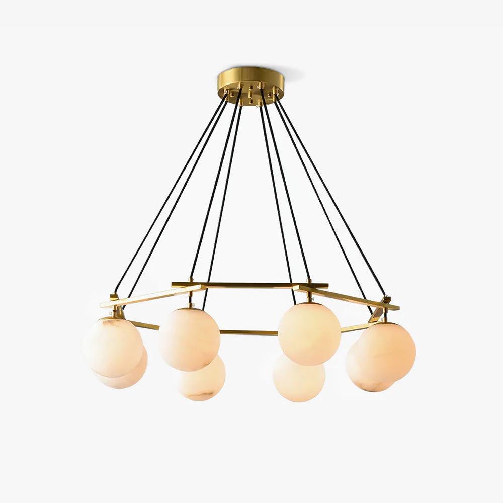 Eirarira Alabaster Chandelier Light