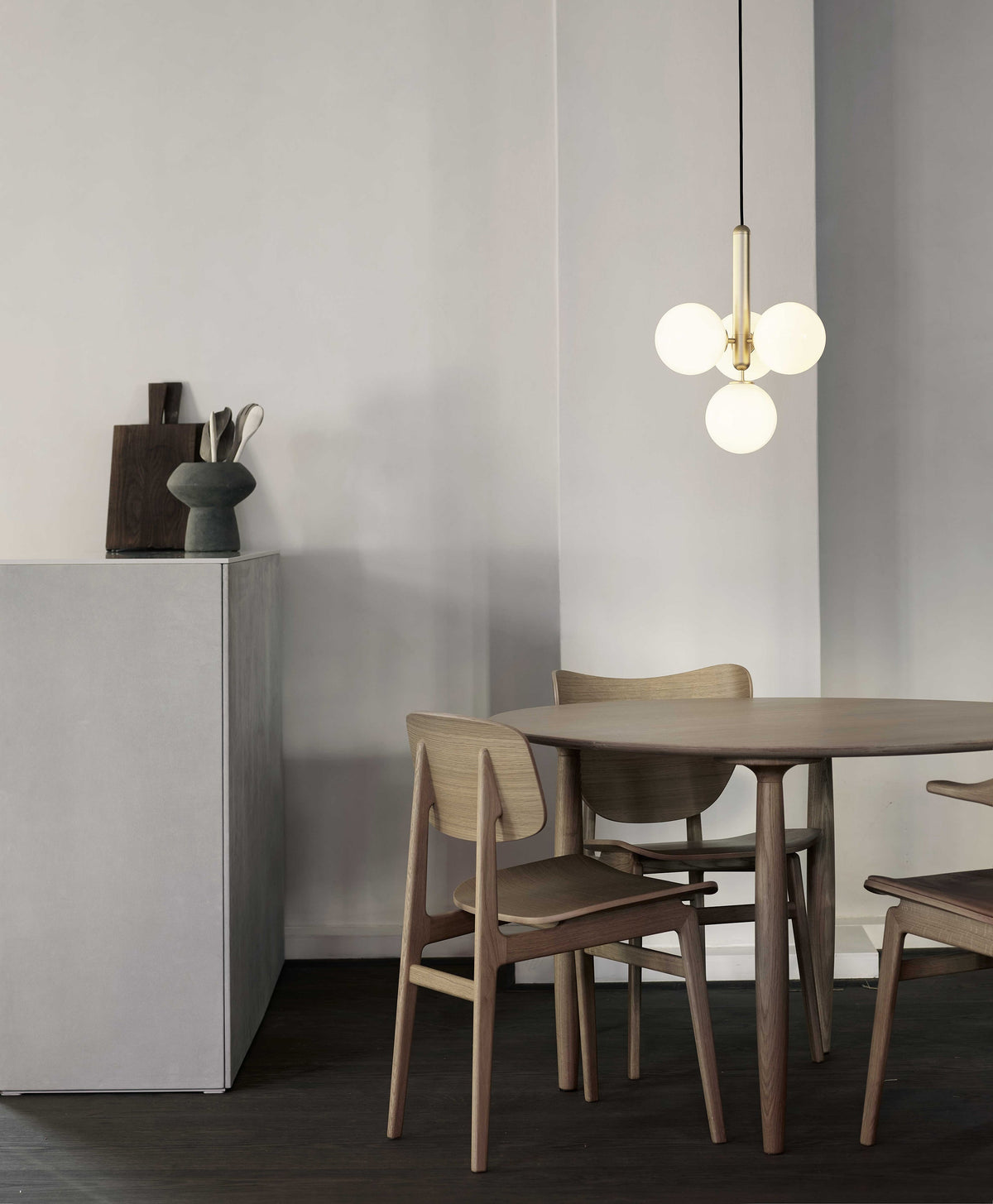 Aurelion Brass Industrial Pendant Light